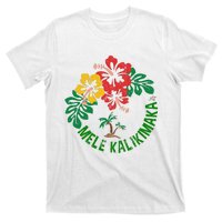 Mele Kalikimaka Tropical Christmas Hawaiian Xmas T-Shirt