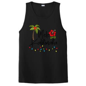 Mele Kalikimaka Tropical Christmas Hawaiian Xmas Gift PosiCharge Competitor Tank