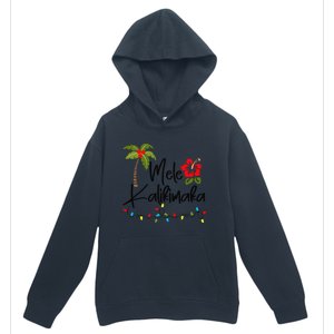 Mele Kalikimaka Tropical Christmas Hawaiian Xmas Gift Urban Pullover Hoodie