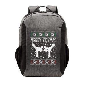 Merry Kickmas Ugly Christmas Karate Jiu Jitsu Martial Gift Vector Backpack