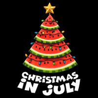 Mele Kalikimaka Water Melon Xmas Tree Christmas In July Zip Tote Bag