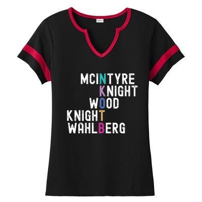 Mcintyre Knight Wood Knight Wahlberg Ladies Halftime Notch Neck Tee