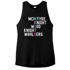 Mcintyre Knight Wood Knight Wahlberg Ladies PosiCharge Tri-Blend Wicking Tank