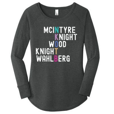 Mcintyre Knight Wood Knight Wahlberg Women's Perfect Tri Tunic Long Sleeve Shirt