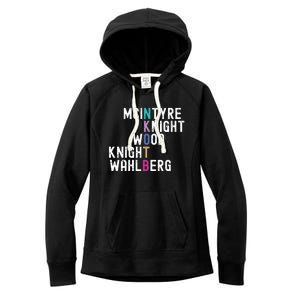 Mcintyre Knight Wood Knight Wahlberg Women's Fleece Hoodie