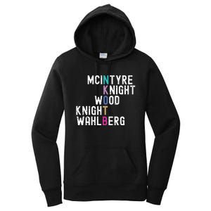 Mcintyre Knight Wood Knight Wahlberg Women's Pullover Hoodie