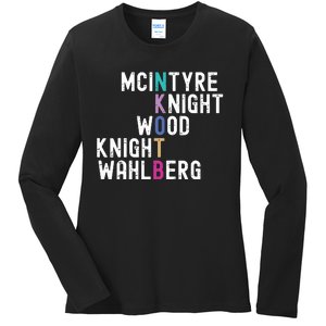 Mcintyre Knight Wood Knight Wahlberg Ladies Long Sleeve Shirt