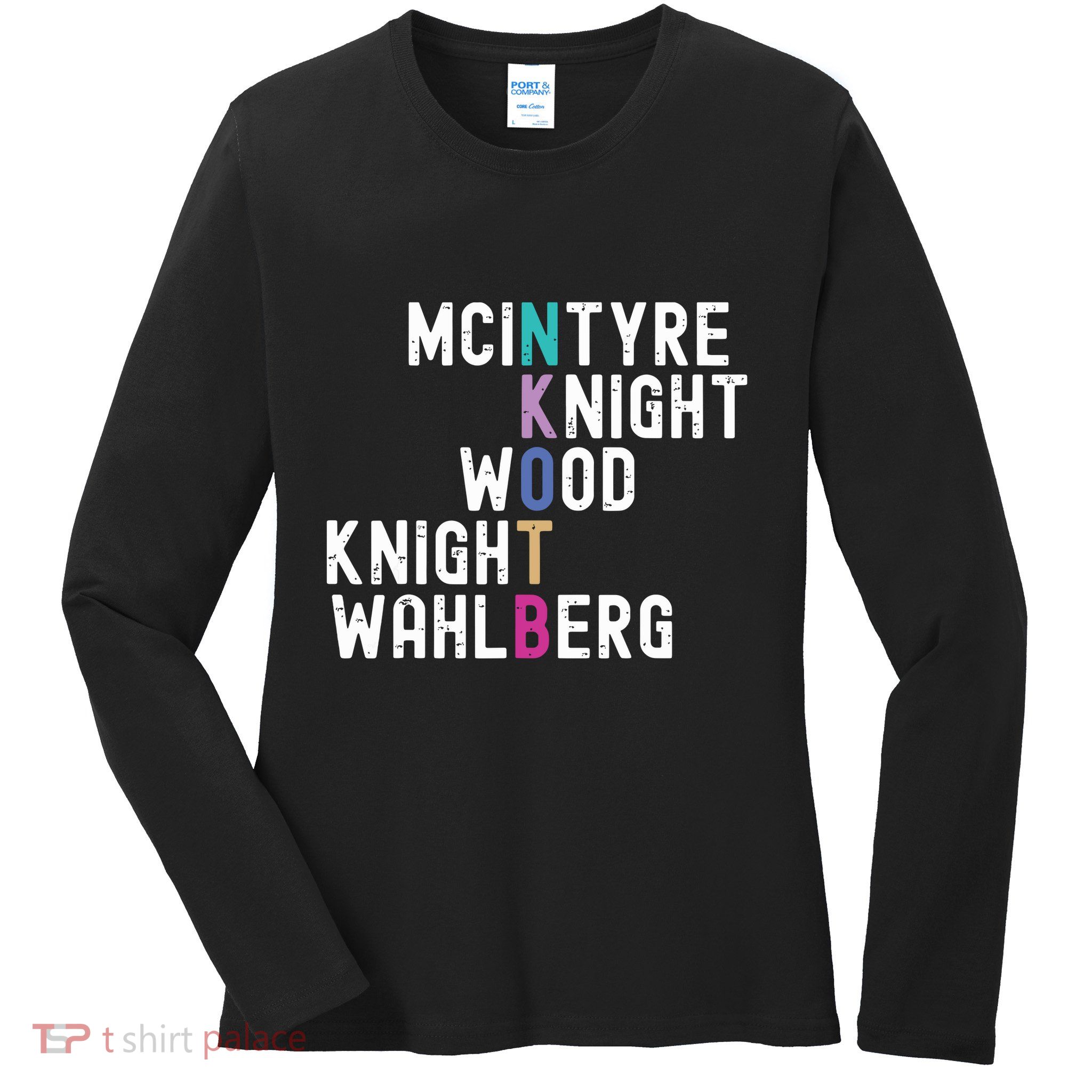 Mcintyre Knight Wood Knight Wahlberg Ladies Long Sleeve Shirt