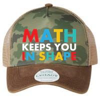 Math Keeps You In Shape Geeky Math Nerdy Funny Pi Day Great Gift Legacy Tie Dye Trucker Hat