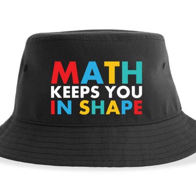 Math Keeps You In Shape Geeky Math Nerdy Funny Pi Day Great Gift Sustainable Bucket Hat