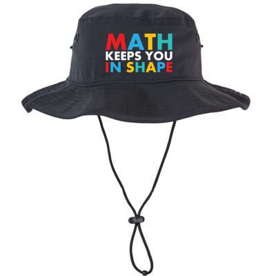 Math Keeps You In Shape Geeky Math Nerdy Funny Pi Day Great Gift Legacy Cool Fit Booney Bucket Hat