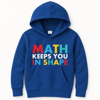 Math Keeps You In Shape Geeky Math Nerdy Funny Pi Day Great Gift Kids Hoodie