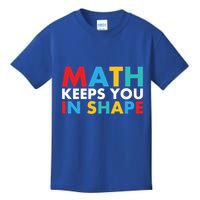 Math Keeps You In Shape Geeky Math Nerdy Funny Pi Day Great Gift Kids T-Shirt