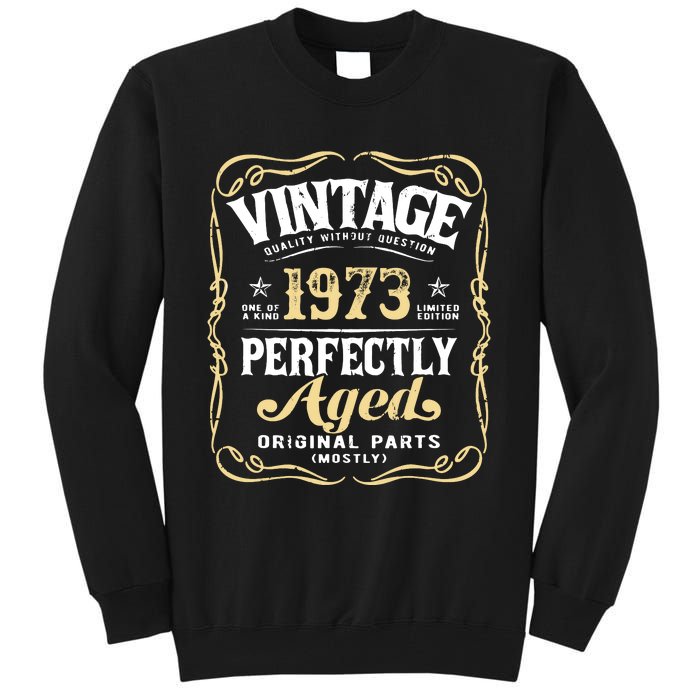 Myth Legend 1973 Birthday Gift For 49 Tall Sweatshirt