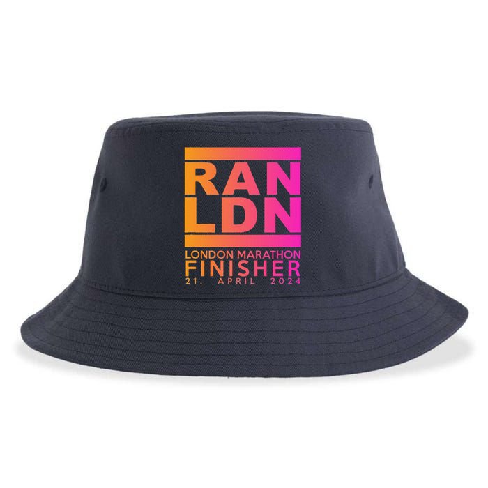 Marathon London 2024 Finisher Sustainable Bucket Hat