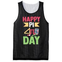 Math Lover 3 14 Humor Math Teacher Student Happy Pi Day Gift Mesh Reversible Basketball Jersey Tank