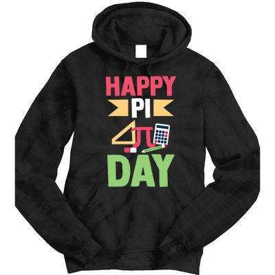 Math Lover 3 14 Humor Math Teacher Student Happy Pi Day Gift Tie Dye Hoodie