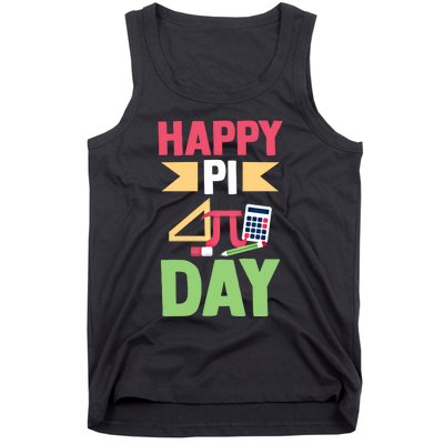 Math Lover 3 14 Humor Math Teacher Student Happy Pi Day Gift Tank Top