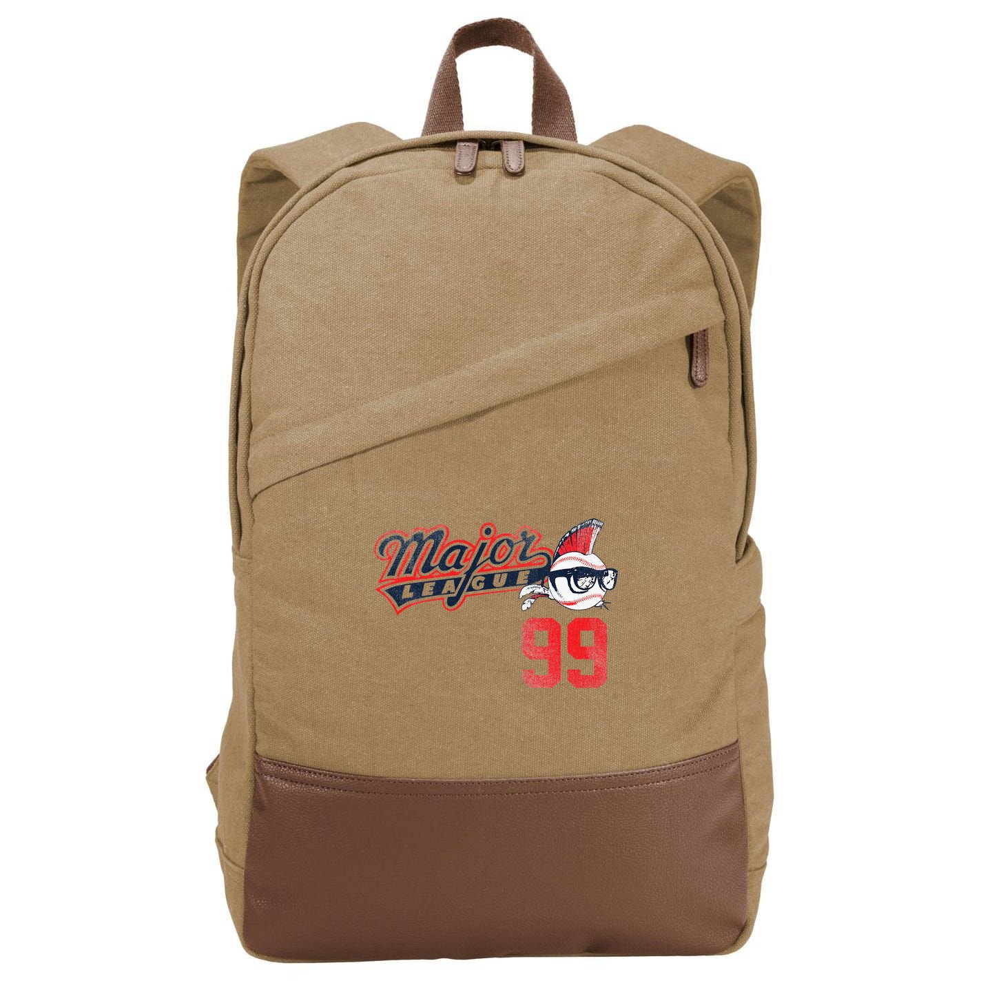 Major League 99 Cotton Canvas Backpack