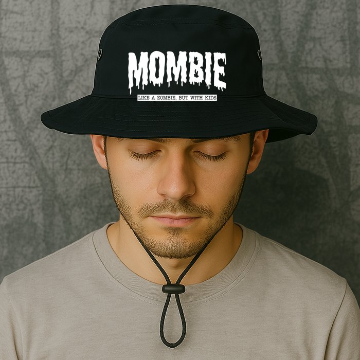 Mombie Like A Zombie But With Kids Funny Halloween Mom Bucket Hat