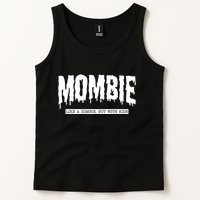 Mombie Like A Zombie But With Kids Funny Halloween Mom Tank Top