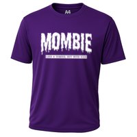 Mombie Like A Zombie But With Kids Funny Halloween Mom Performance Shirt