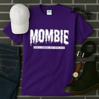 Mombie Like A Zombie But With Kids Funny Halloween Mom Tall T-Shirt