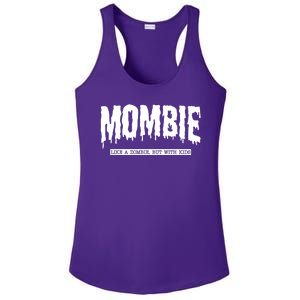 Mombie Like A Zombie But With Kids Funny Halloween Mom Ladies PosiCharge Competitor Racerback Tank