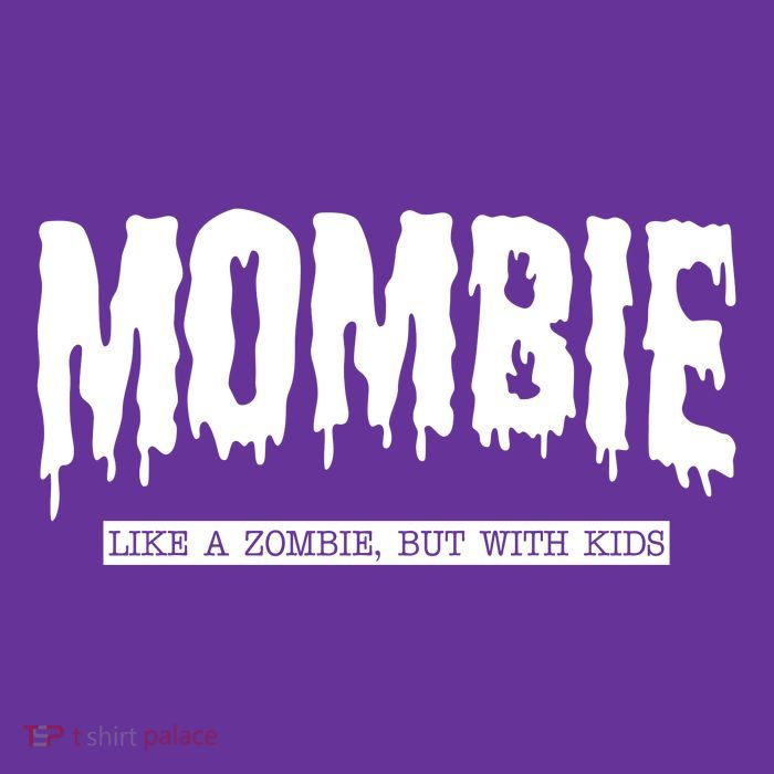 Mombie Like A Zombie But With Kids Funny Halloween Mom Cooling Performance Long Sleeve Crew