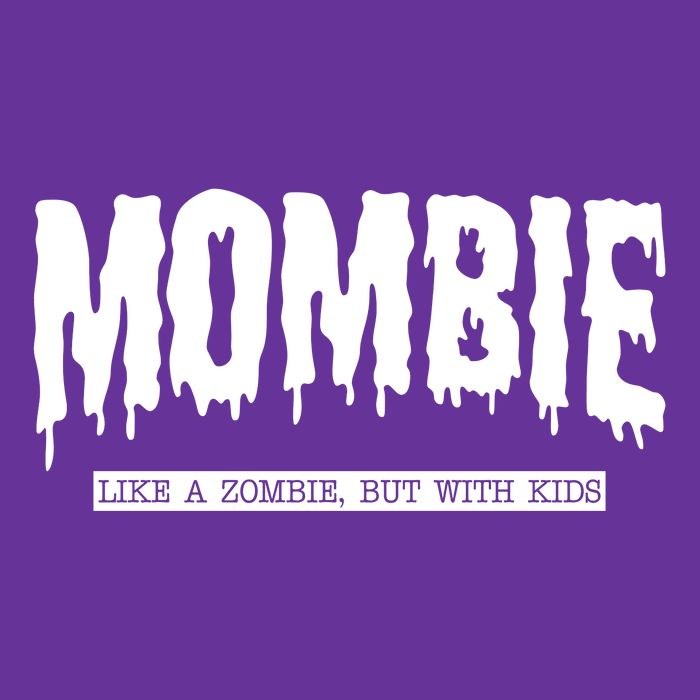 Mombie Like A Zombie But With Kids Funny Halloween Mom Trucker Hat