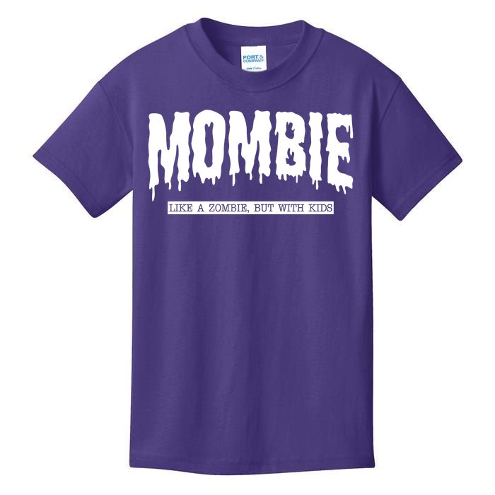 Mombie Like A Zombie But With Kids Funny Halloween Mom Kids T-Shirt