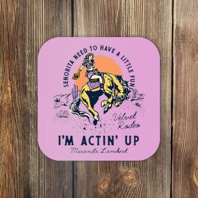 Miranda Lambert Actin' Up Coaster