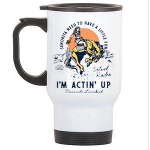 Miranda Lambert Actin' Up Stainless Steel Travel Mug