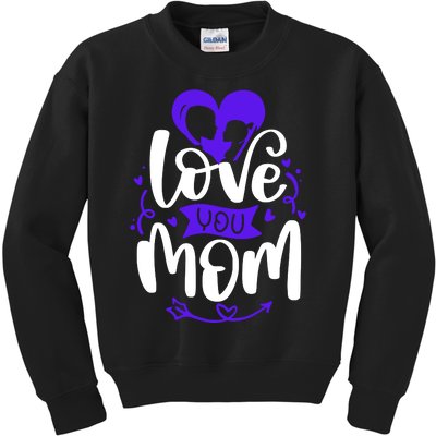 Mama Love A Perfect Match For You And Mom Kids Sweatshirt