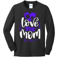 Mama Love A Perfect Match For You And Mom Kids Long Sleeve Shirt