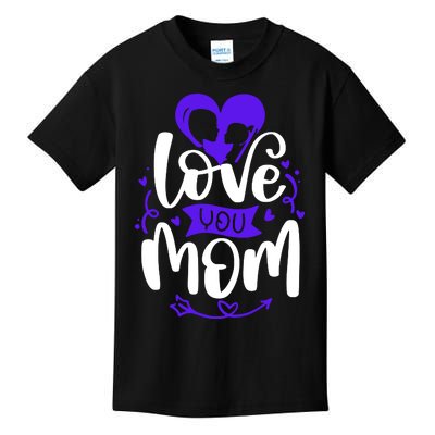 Mama Love A Perfect Match For You And Mom Kids T-Shirt