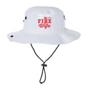 Mom Life And Fire Wife Firefighter Firefighting Spouse Cute Gift Legacy Cool Fit Booney Bucket Hat