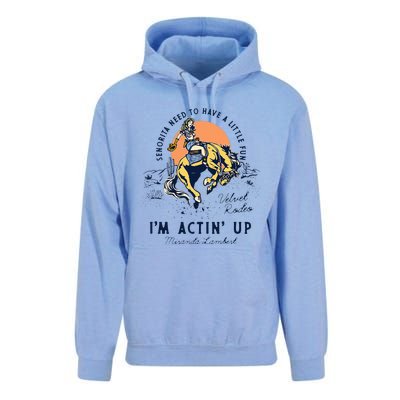 Miranda Lambert Actin Up Unisex Surf Hoodie