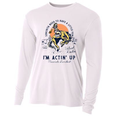 Miranda Lambert Actin Up Cooling Performance Long Sleeve Crew