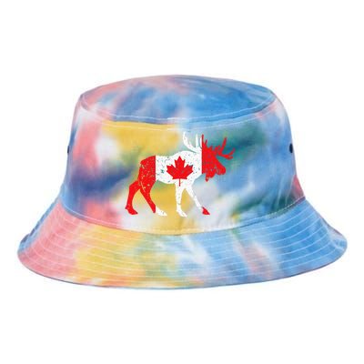 Maple Leaf Animal Canadian Flag Canada Tie Dye Newport Bucket Hat