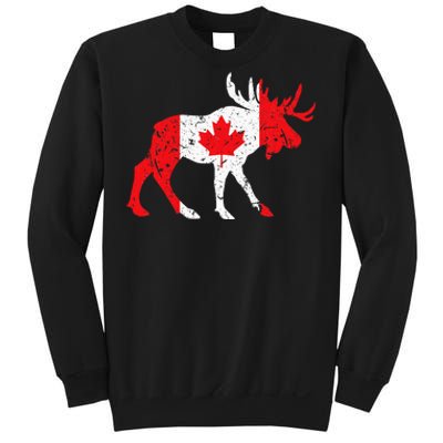 Maple Leaf Animal Canadian Flag Canada Sweatshirt