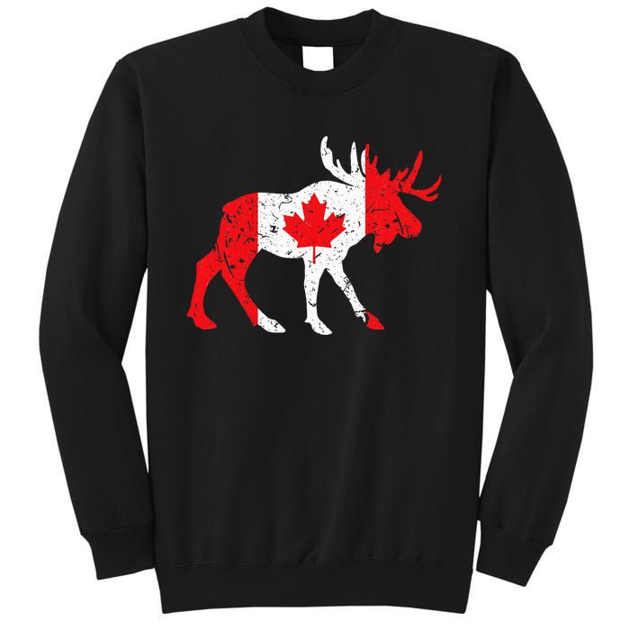 Maple Leaf Animal Canadian Flag Canada Sweatshirt