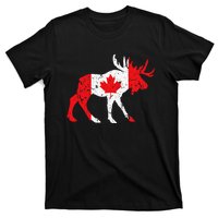 Maple Leaf Animal Canadian Flag Canada T-Shirt