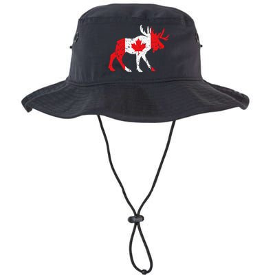 Maple Leaf Animal Canadian Flag Canada Legacy Cool Fit Booney Bucket Hat