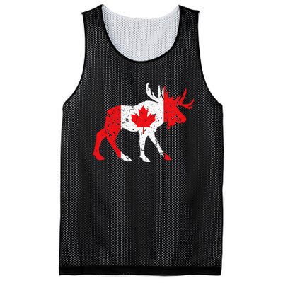 Maple Leaf Animal Canadian Flag Canada Mesh Reversible Basketball Jersey Tank