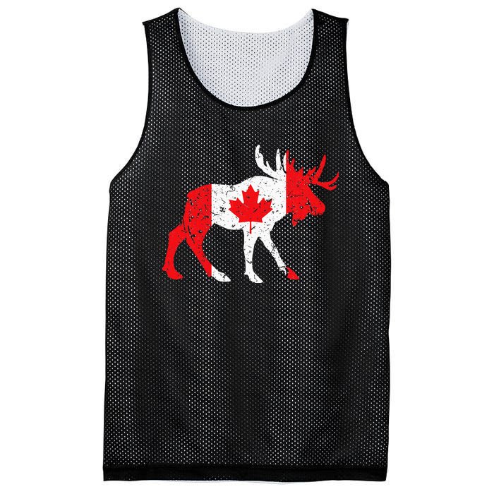 Maple Leaf Animal Canadian Flag Canada Mesh Reversible Basketball Jersey Tank