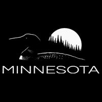 Minnesota Loon And Trees In Moonlight Daily Commute Backpack