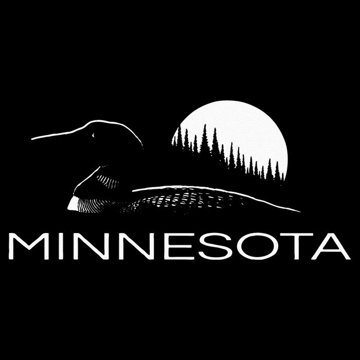 Minnesota Loon And Trees In Moonlight Daily Commute Backpack
