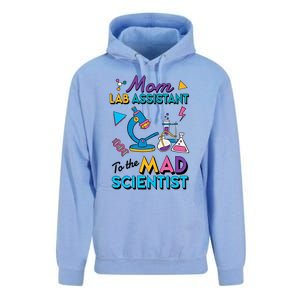 Mom Lab Assistant To The Mad Scientist Mom Lab Week Lab Tech Unisex Surf Hoodie