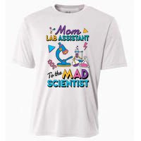 Mom Lab Assistant To The Mad Scientist Mom Lab Week Lab Tech Cooling Performance Crew T-Shirt